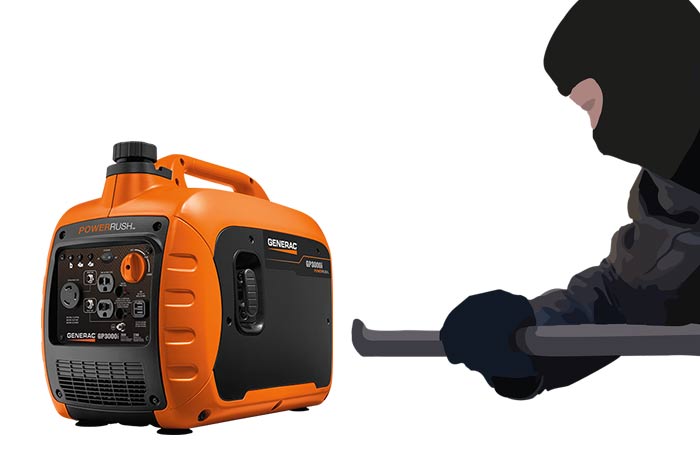 15+ ways to Secure Portable Generators from Theft & Damage