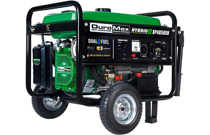 DuroMax XP4850EH Dual Fuel Portable Generator