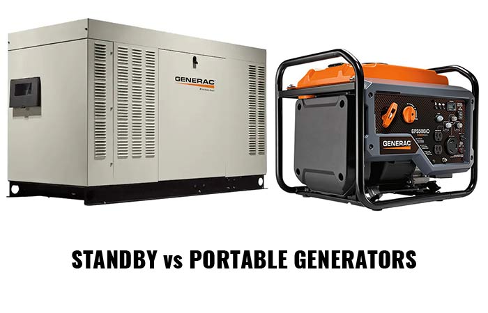 Portable vs Standby Generator-Which is Better?